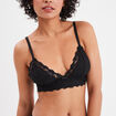 Soutien-gorge triangle paddé noir femme