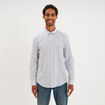 Chemise ajust&eacute;e manches longues multicolore homme