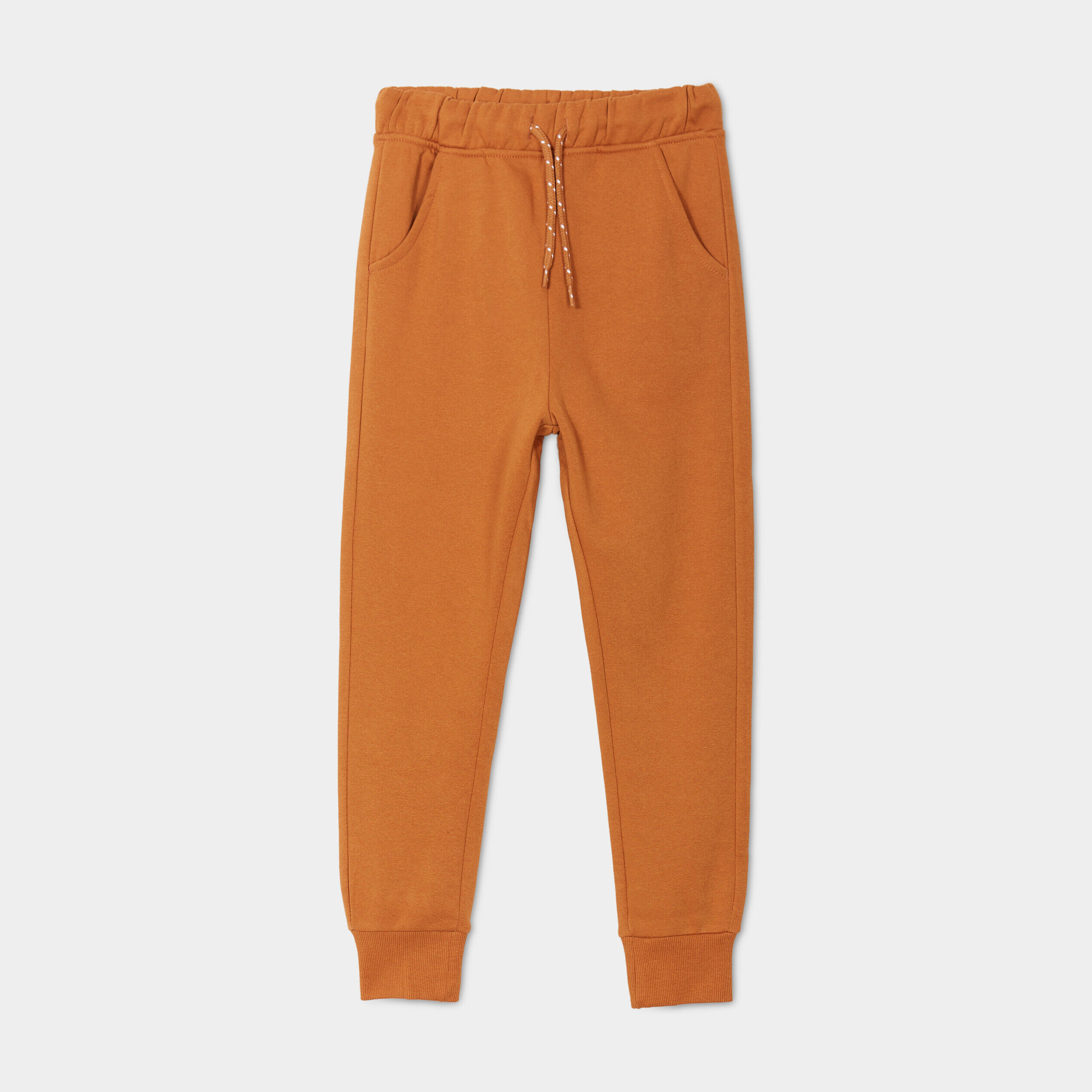 Pantalons Marron garcon enfant pas cher joggings sport La Halle
