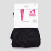 Collants transparents noir femme grande taille