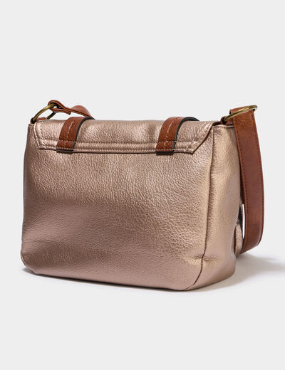 Sac cartable en bandouli&egrave;re multicolore femme