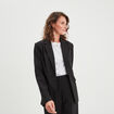 Veste blazer 2 poches Mosquitos noir femme