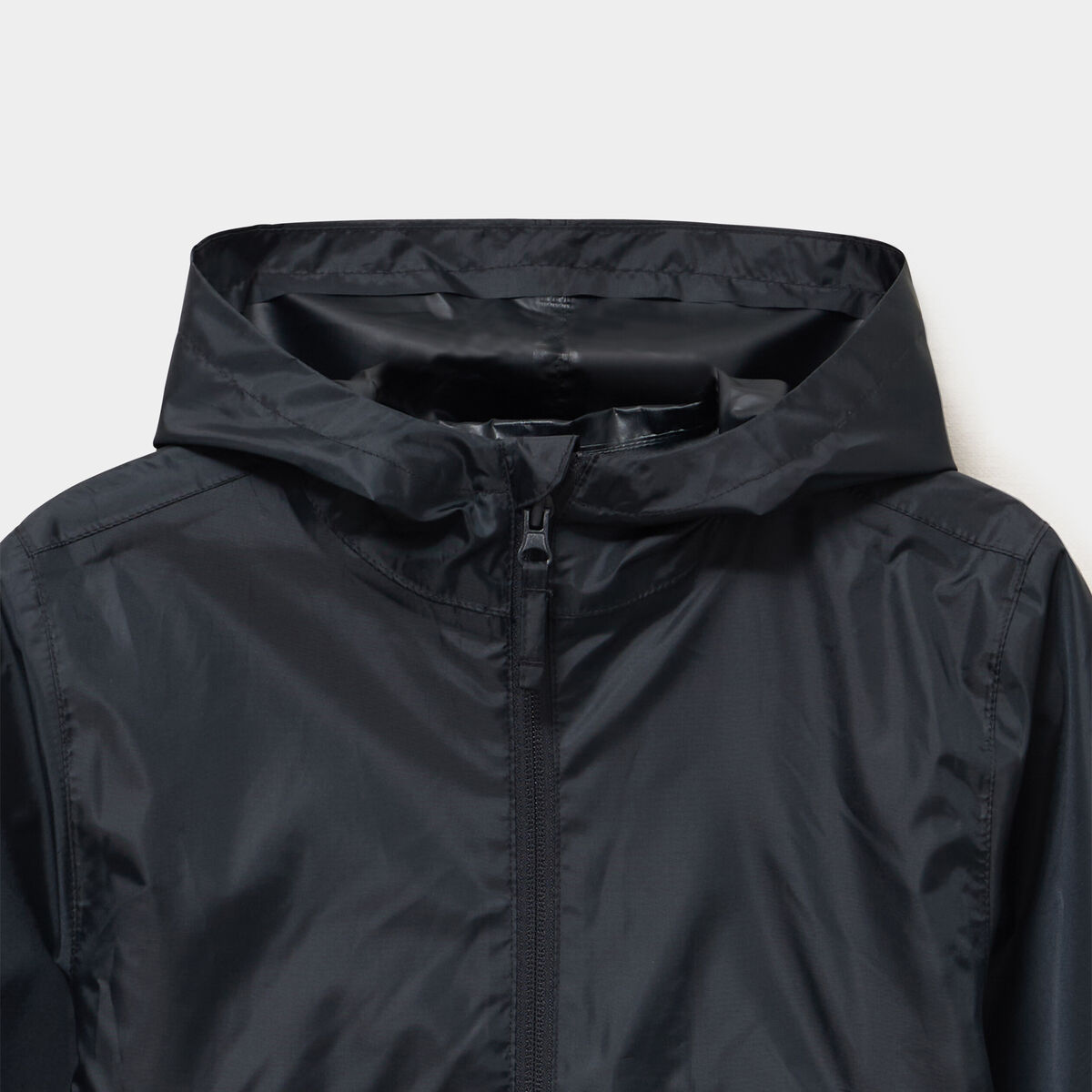 Veste imperm&eacute;able coupe-vent noir mixte