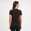 T-shirt manches courtes coton Puma noir femme