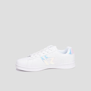 Tennis basses à lacets Creeks Iconik blanc femme