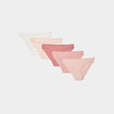 Lot 5 culottes coton rose femme