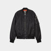 Blouson bomber d&eacute;perlant Liberto noir homme
