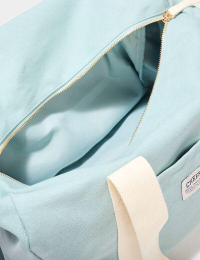 Sac bowling vert pastel femme