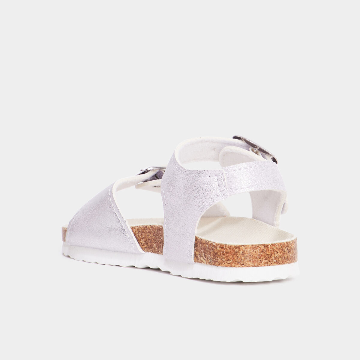 Sandales &agrave; paillettes parme b&eacute;b&eacute; fille