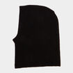 Cagoule en maille tricot noir femme