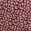 Jupe midi portefeuille bordeaux femme