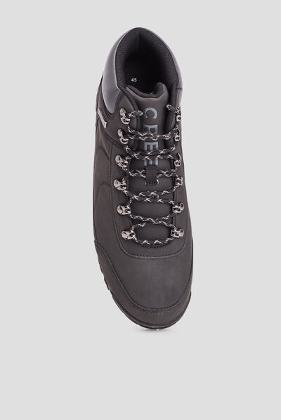 Bottines lacées Creeks noir homme