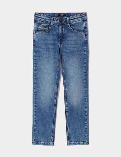 Jeans regular 5 poches Creeks denim double stone garçon