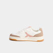 Tennis basses &agrave; lacets rose femme