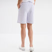 Short de jogging en molleton parme homme