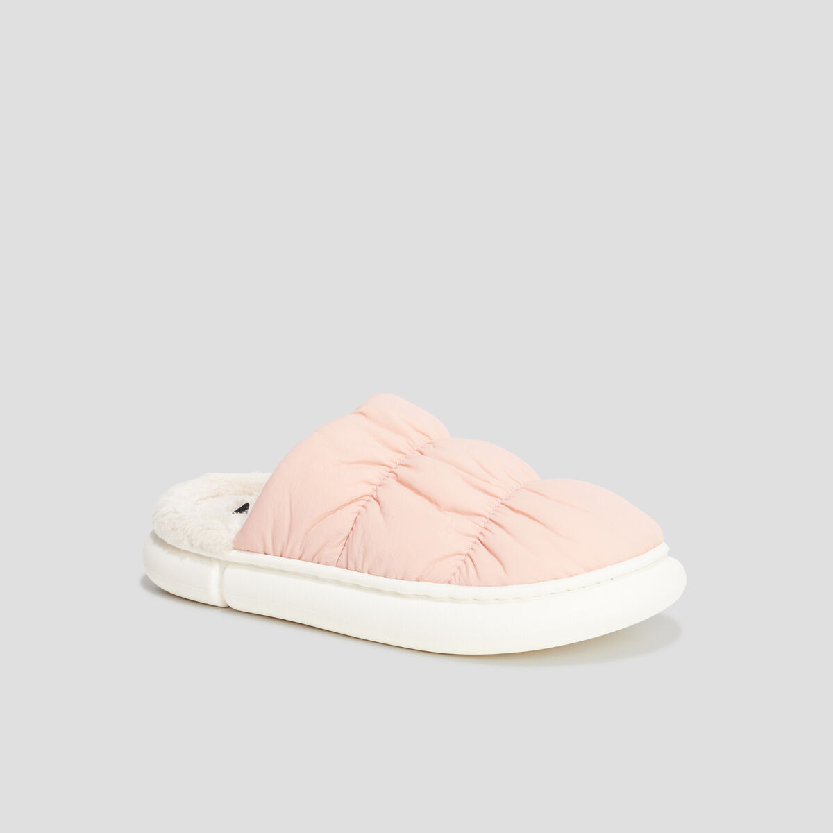 Chaussons mules matelassés Liberto rose femme