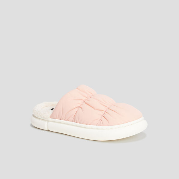 Chaussons mules matelassés Liberto rose femme