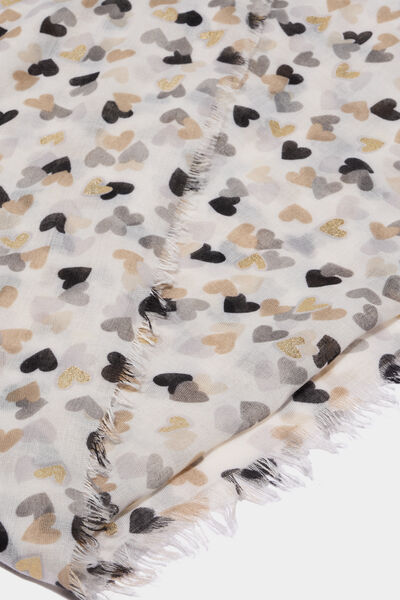 Foulard noir femme