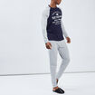 Ensemble pyjama 2 pièces bleu marine homme
