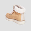 Bottines fourrées à lacets Trappeur sable femme