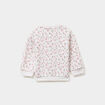 Ensemble sweat et legging ecru bébé fille