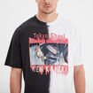 T-shirt col rond Tokyo Ghoul Kaneki multicolore homme