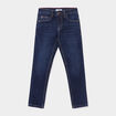 Jeans slim effet stretch denim brut garçon
