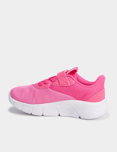 Baskets running scratchs Puma Flexfocus rose fluo fille