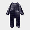 Pyjama dors-bien effet polaire bleu marine bébé garçon