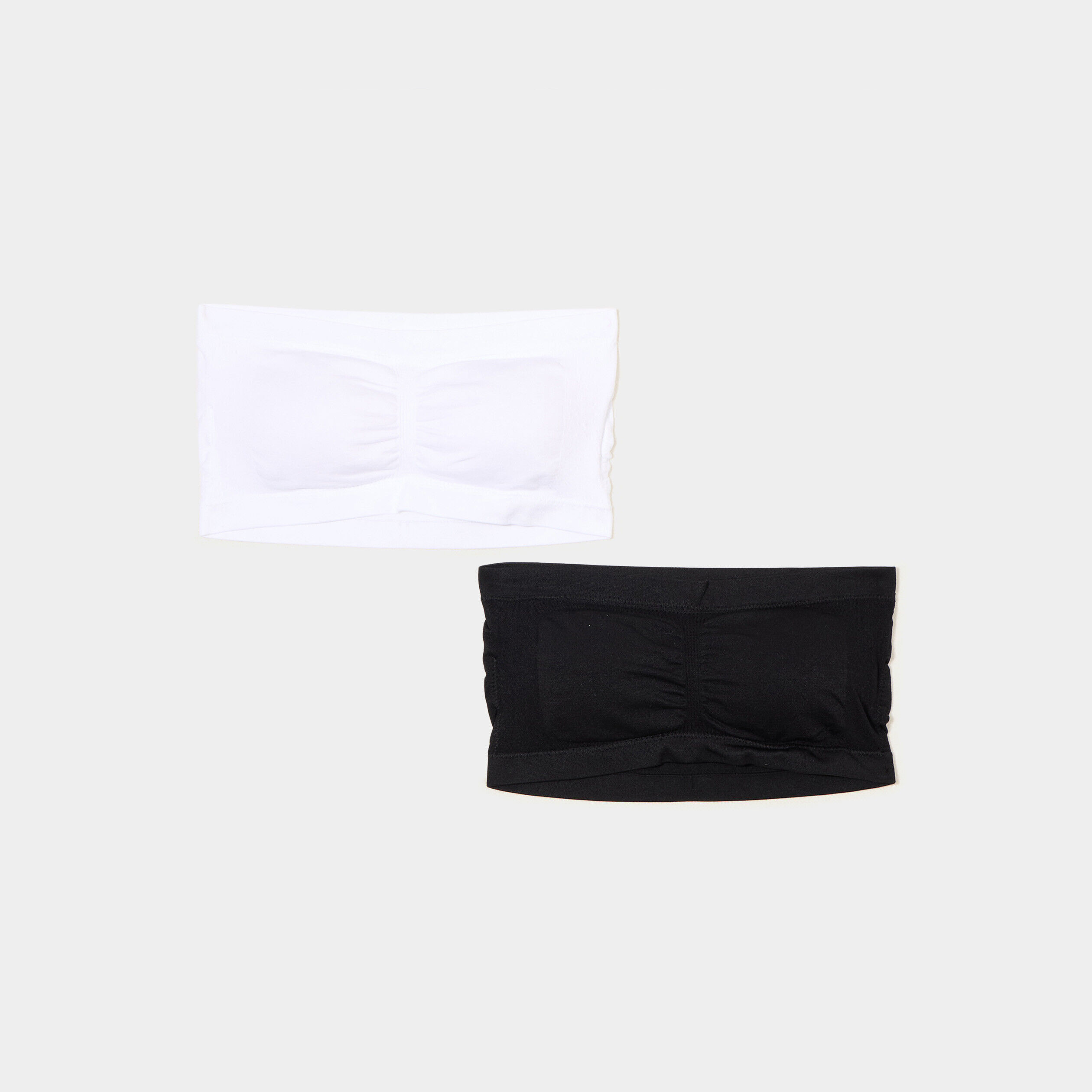 Lot 2 bandeaux paddés noir femme LH