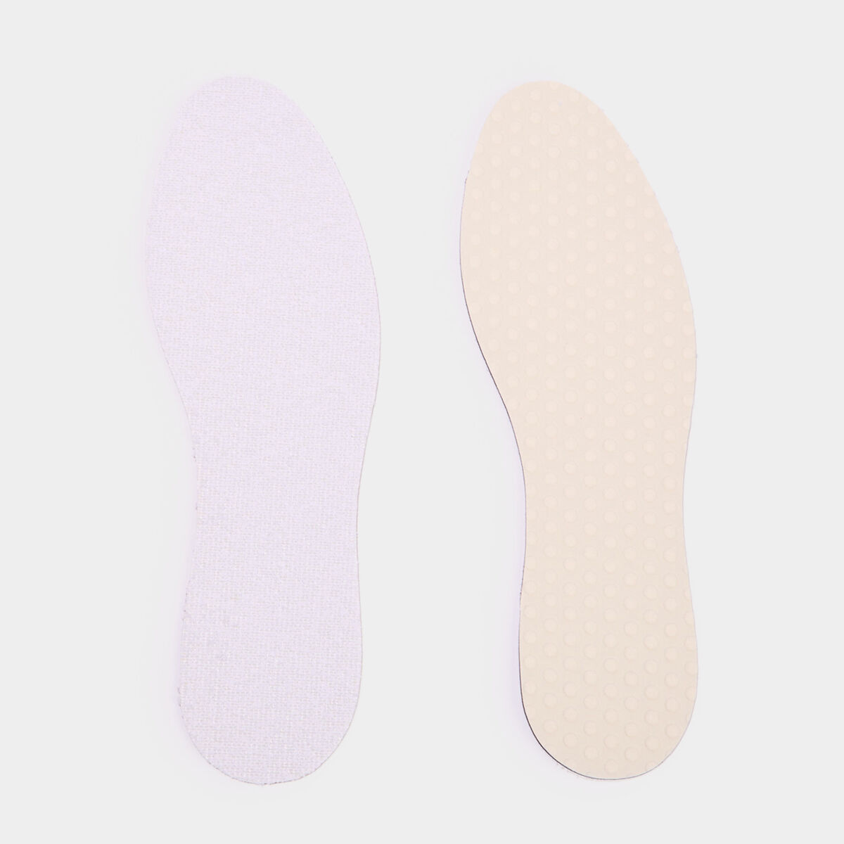 Semelles &eacute;ponge sur latex hygi&egrave;ne Tawata blanc mixte