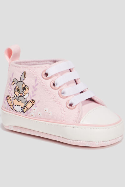 Boots Layette Panpan mauve bébé fille