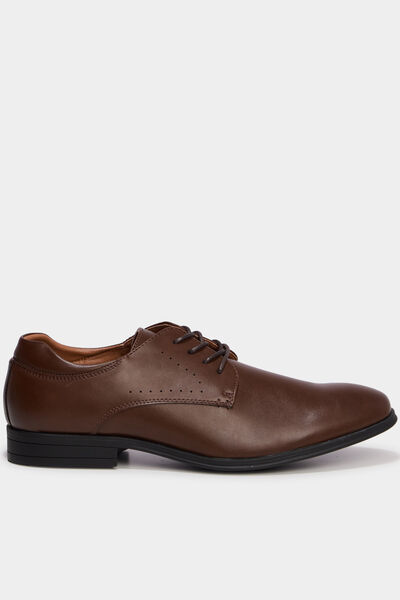 Derbies lac&eacute;es marron homme
