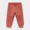Pantalon de jogging molletonn&eacute; terracotta b&eacute;b&eacute; gar&ccedil;on