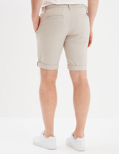 Short chino slim Creeks sable homme