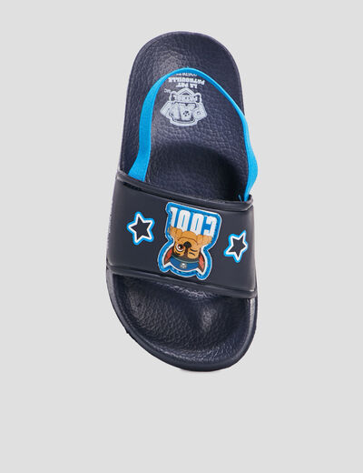 Mules de plage Pat Patrouille bleu garçon