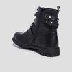 Bottines avec brides cloutées noir fille