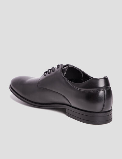 Derbies lacées noir homme