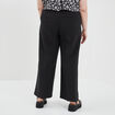 Pantalon city large Modavista noir femme grande taille
