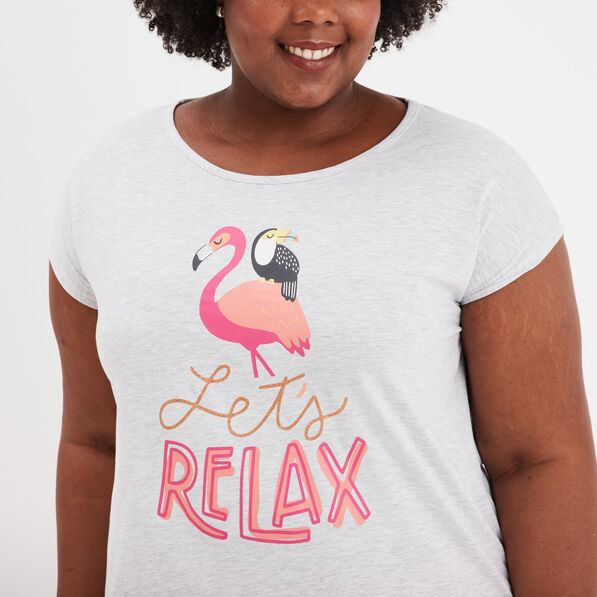 ensemble pyjama short et t shirt gris clair femmegt Ensemble pyjama short et t-shirt gris clair femme grande taille