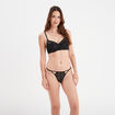 Soutien-gorge emboitant avec dentelle noir femme