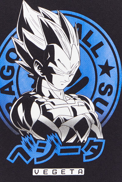 Sweat à capuche hoodie Dragon Ball Z noir garçon