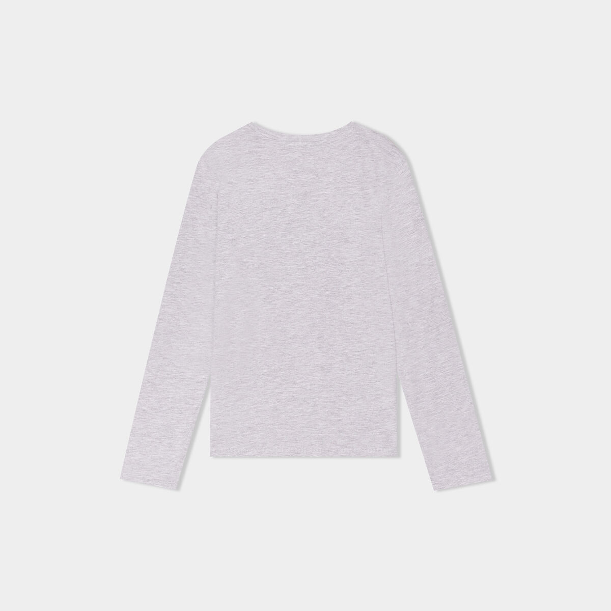 Ensemble pyjama pantalon 2 pi&egrave;ces coton gris clair gar&ccedil;on