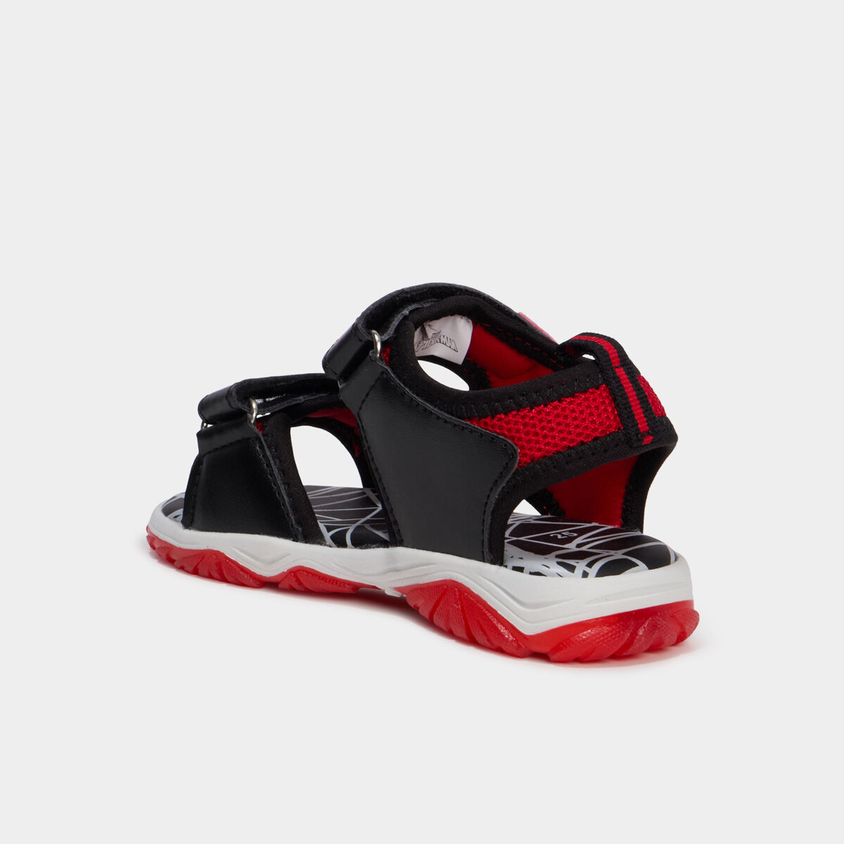 Sandales semelles lumineuses Spider-Man rouge gar&ccedil;on
