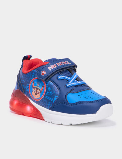 Baskets running lumineuses Paw Patrol bleu garçon