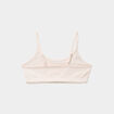 Lot 2 brassi&egrave;res coton stretch ecru fille