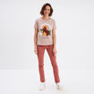 T-shirt manches courtes Le Roi lion sable femme