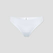 String microfibre sans coutures blanc femme