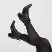 Bottines à talons noir femme