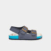 Sandales avec boucles Kickers bleu marine garçon